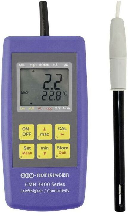 GREISINGER Testeur de conductivité Greisinger GMH 3451 Y732581 GREISINGER Testeur de conductivité Greisinger GMH 3451 Y732581