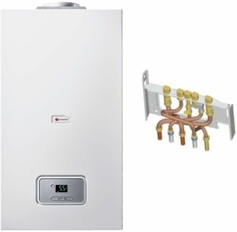 SAUNIER DUVAL Chaudière Gaz BasNox ThemaClassic Bas-Nox Saunier Duval 25 kW / VMC Complète SAUNIER DUVAL Chaudière Gaz BasNox ThemaClassic Bas-Nox Saunier Duval 25 kW / VMC Complète