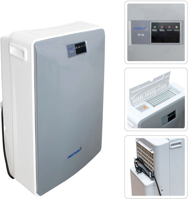 NEMAXX Déshumidificateur Déshumidificateurs BT25 avec une capacité de NEMAXX Déshumidificateur Déshumidificateurs BT25 avec une capacité de