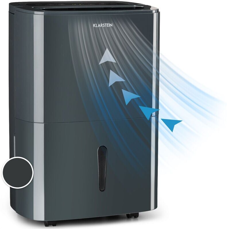 KLARSTEIN DryFy20 Déshumidificateur 420 W 20 l/j 230 m³/h 40-50 m² DrySelect 45 dB KLARSTEIN DryFy20 Déshumidificateur 420 W 20 l/j 230 m³/h 40-50 m² DrySelect 45 dB