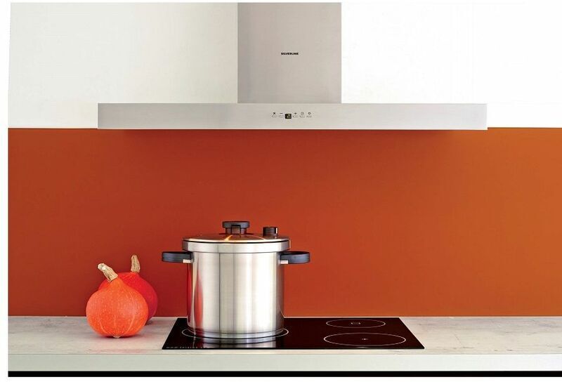 SILVERLINE hotte décorative murale 90cm 540m3/h inox - h10490015 - Silverline SILVERLINE hotte décorative murale 90cm 540m3/h inox - h10490015 - Silverline