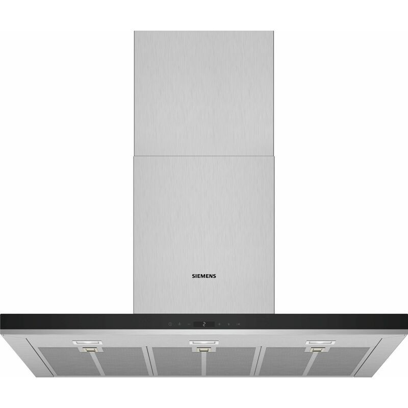 SIEMENS hotte décorative murale 90cm 55db 843m3/h inox - lc98bip50 - siemens