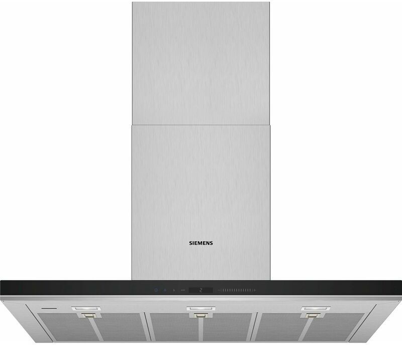 SIEMENS hotte décorative murale 90cm 964m3/h inox - lc91buv50 - siemens