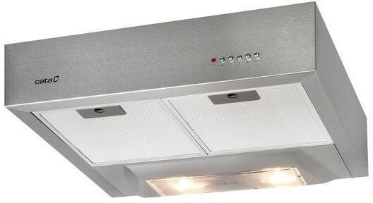 Bricoomarket - Hotte standard Cata S-BOX 1301 60 cm 220 m3/h 57 dB 100W Acier