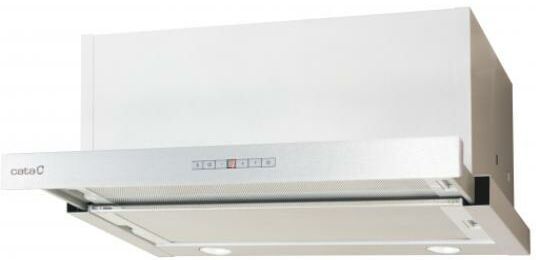 Bricoomarket - Hotte standard Cata TF7600X 60 cm 710 m3/h 40 dB 130W A