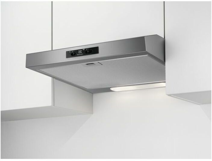 ELECTROLUX hotte visière 60cm 272m3/h gris - efu216s - Electrolux ELECTROLUX hotte visière 60cm 272m3/h gris - efu216s - Electrolux