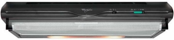WHIRLPOOL hotte visière 60cm 288m3/h noir - akr4411nb - Whirlpool WHIRLPOOL hotte visière 60cm 288m3/h noir - akr4411nb - Whirlpool