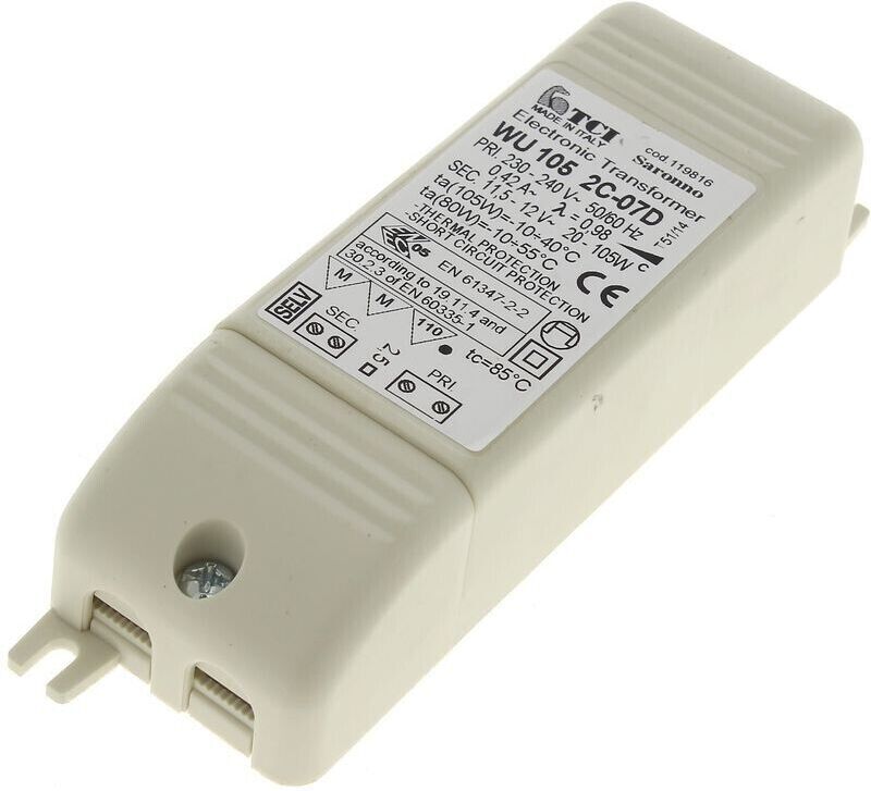 Electrolux - Transformateur wu105 2c-07d pour Hotte Rosieres, Hotte Ariston, Electrolux - Transformateur wu105 2c-07d pour Hotte Rosieres, Hotte Ariston,