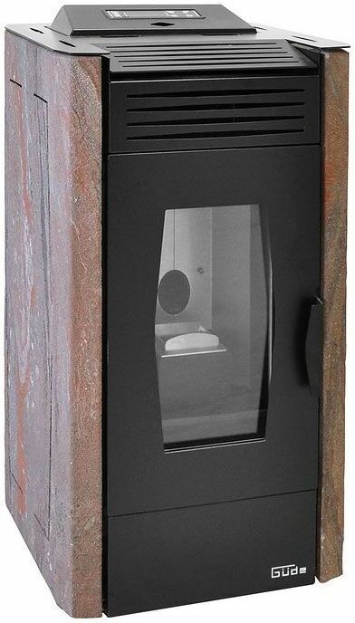 Güde Poêle à pellets GP 100, ardoise colorée - 68044 Güde Poêle à pellets GP 100, ardoise colorée - 68044