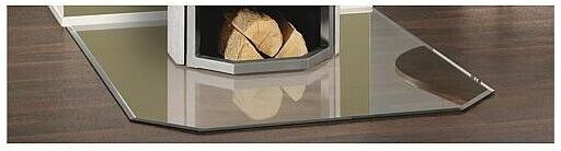 Banyo - Plaque de sol acier 2 mm pour poele - trapezoidale B2 noire Banyo - Plaque de sol acier 2 mm pour poele - trapezoidale B2 noire