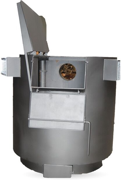 Deom Turbo - Poêle à bois à air pulsé Nr 8 Deom Turbo - Poêle à bois à air pulsé Nr 8
