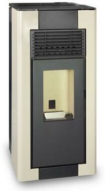 ESCALOR Poêle à granulés CANALISABLE de 12Kw BLANC PERLÉ Izar Escalor ESCALOR Poêle à granulés CANALISABLE de 12Kw BLANC PERLÉ Izar Escalor