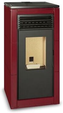 ESCALOR Poêle à granulés de 10Kw ROUGE IMPERIAL Isabella Escalor ESCALOR Poêle à granulés de 10Kw ROUGE IMPERIAL Isabella Escalor