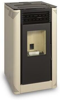 ESCALOR Poêle à granulés de 8Kw BLANC PERLÉ Narel Escalor ESCALOR Poêle à granulés de 8Kw BLANC PERLÉ Narel Escalor