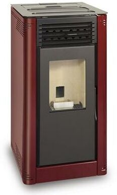 ESCALOR Poêle à granulés de 8Kw ROUGE IMPÉRIAL Narel Escalor ESCALOR Poêle à granulés de 8Kw ROUGE IMPÉRIAL Narel Escalor