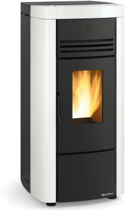 Nordica/extraflame - poêle à granulés de bois 8kw blanc - angelaspblanc Nordica/extraflame - poêle à granulés de bois 8kw blanc - angelaspblanc