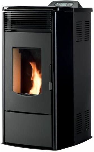 SUPRA POELE A GRANULES - 7 kw - Noir - Habillage acier - Dessus céramique SUPRA SUPRA POELE A GRANULES - 7 kw - Noir - Habillage acier - Dessus céramique SUPRA