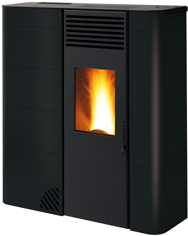 Sarom - Poêle à pellet 'GS110', 11 kW, compact 26 cm - noir Sarom - Poêle à pellet 'GS110', 11 kW, compact 26 cm - noir