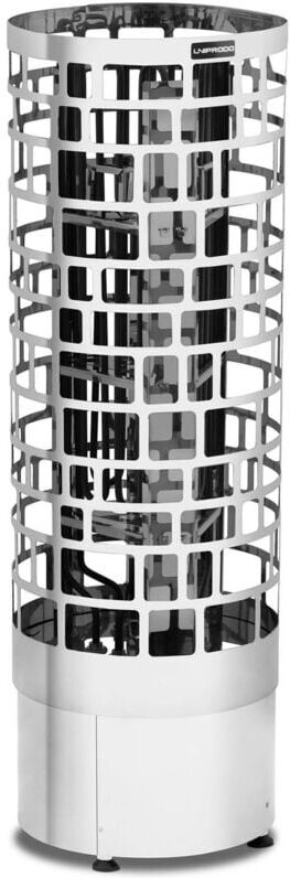 UNIPRODO Poêle Radiateur Électrique Chauffage Pour Sauna Cabines De 5 - 9 m³ Inox UNIPRODO Poêle Radiateur Électrique Chauffage Pour Sauna Cabines De 5 - 9 m³ Inox