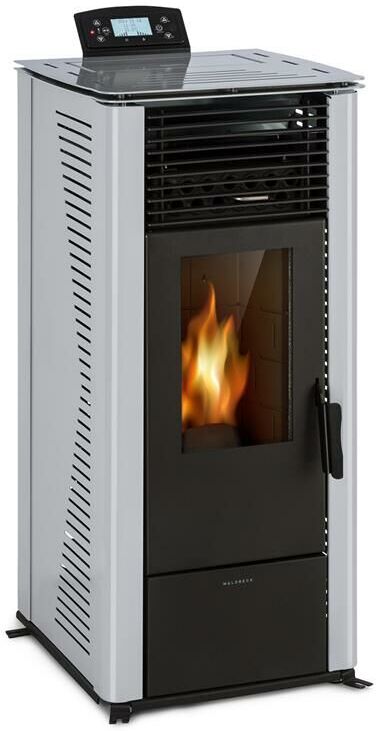 Waldbeck Energiewende Poêle à granules 5/10kW 5 niveaux télécommande A+ - Gris Waldbeck Energiewende Poêle à granules 5/10kW 5 niveaux télécommande A+ - Gris