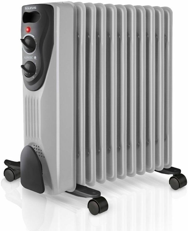 TAURUS ALPATEC radiateur à bain d'huile 2300w gris - Dakar 2300 - Taurus Alpatec