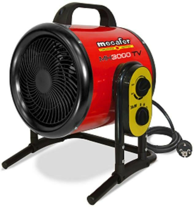 MECAFER Chauffage de chantier soufflant électrique 3000 W TURBO MH3300TV - Mecafer MECAFER Chauffage de chantier soufflant électrique 3000 W TURBO MH3300TV - Mecafer