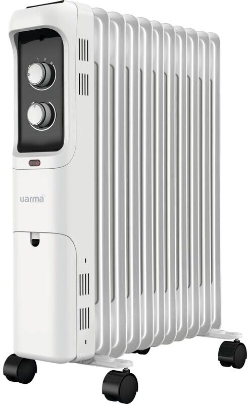 VARMA Radiateur bain d'huile Ingarø 2500 W - Blanc - Varma