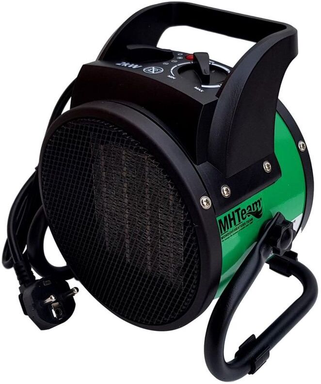 MHTEAM Radiateur soufflant PTC 2000W ceramique cm 21,0x16,0x21,7 EH6-02-verde - Mhteam MHTEAM Radiateur soufflant PTC 2000W ceramique cm 21,0x16,0x21,7 EH6-02-verde - Mhteam