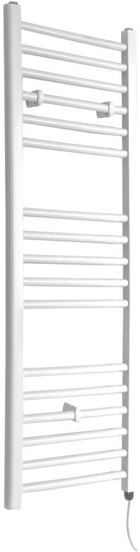 HUDSON REED Ive - Sèche-Serviettes Design Électrique Moderne Plat - Blanc - 120 cm x 40 cm HUDSON REED Ive - Sèche-Serviettes Design Électrique Moderne Plat - Blanc - 120 cm x 40 cm