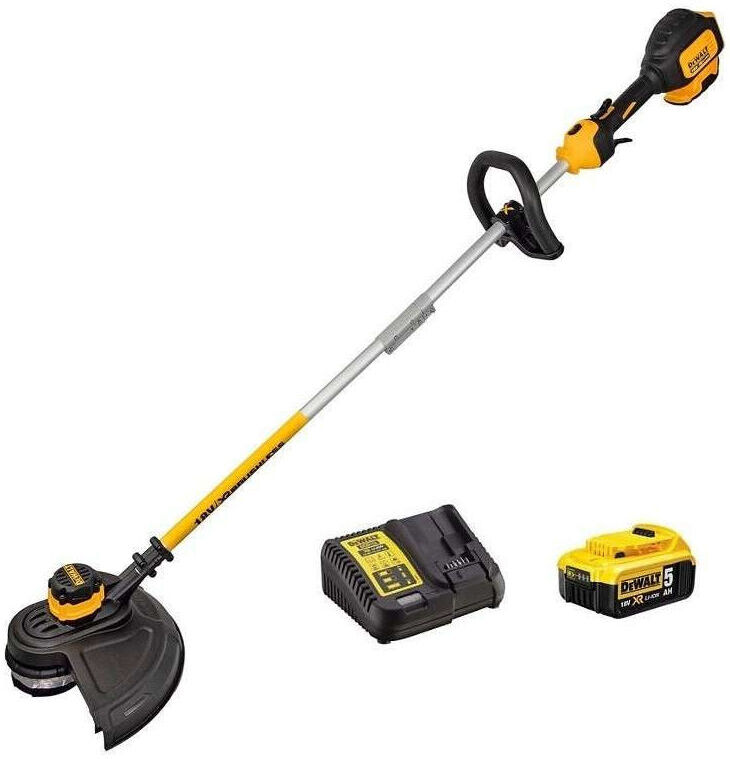 DEWALT Coupe-bordures DEWALT 33cm - 18V XR 5Ah Li-Ion - moteur sans charbon - DCM561P1 DEWALT Coupe-bordures DEWALT 33cm - 18V XR 5Ah Li-Ion - moteur sans charbon - DCM561P1