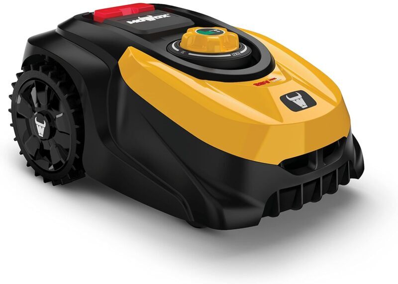 Daye - Robot tondeuse Bluetooth - 18 cm - 28 V Lithium- 600m2 Daye - Robot tondeuse Bluetooth - 18 cm - 28 V Lithium- 600m2