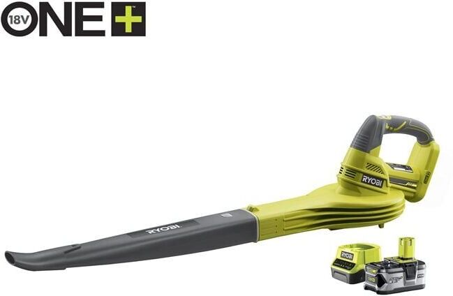 RYOBI Souffleur RYOBI 18V OnePlus - 1 batterie LithiumPlus 4.0Ah - 1 chargeur rapide RYOBI Souffleur RYOBI 18V OnePlus - 1 batterie LithiumPlus 4.0Ah - 1 chargeur rapide