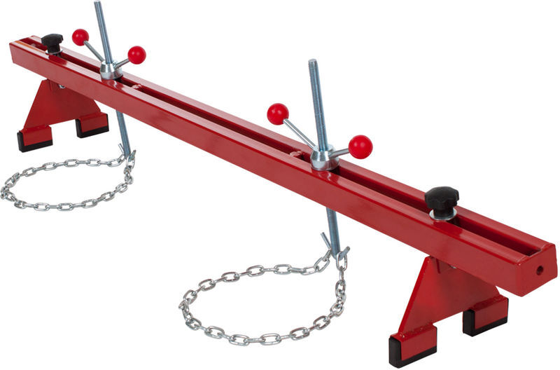 Tectake - Support Moteur avec Traverse 150 cm x 21 cm x 25 cm Charge max 500 kg Tectake - Support Moteur avec Traverse 150 cm x 21 cm x 25 cm Charge max 500 kg