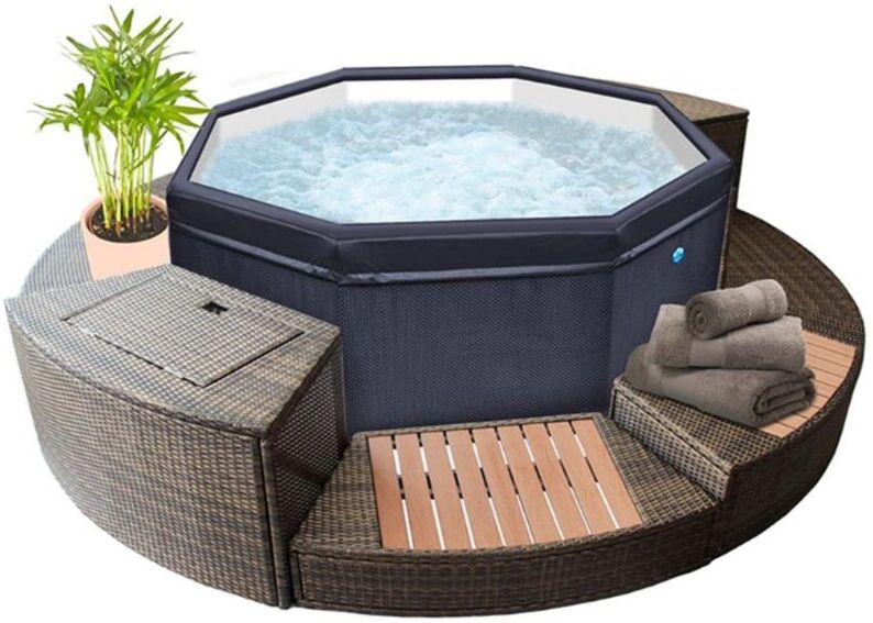 NETSPA Spa Octopus + mobilier de Spa gonflable - Netspa NETSPA Spa Octopus + mobilier de Spa gonflable - Netspa