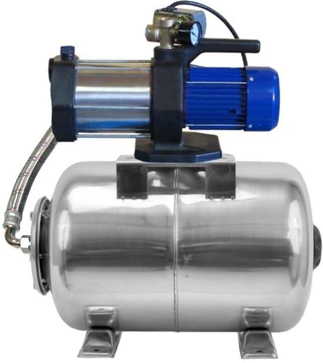 OMNI Pompe de jardin MULTI 1100 INOX, 1100 W, 5400 l/h, 230V + ballon INOX 24 L OMNI Pompe de jardin MULTI 1100 INOX, 1100 W, 5400 l/h, 230V + ballon INOX 24 L