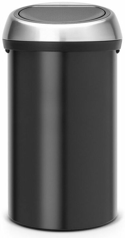 BRABANTIA poubelle de cuisine 60l noir mat - 402548 - Brabantia BRABANTIA poubelle de cuisine 60l noir mat - 402548 - Brabantia
