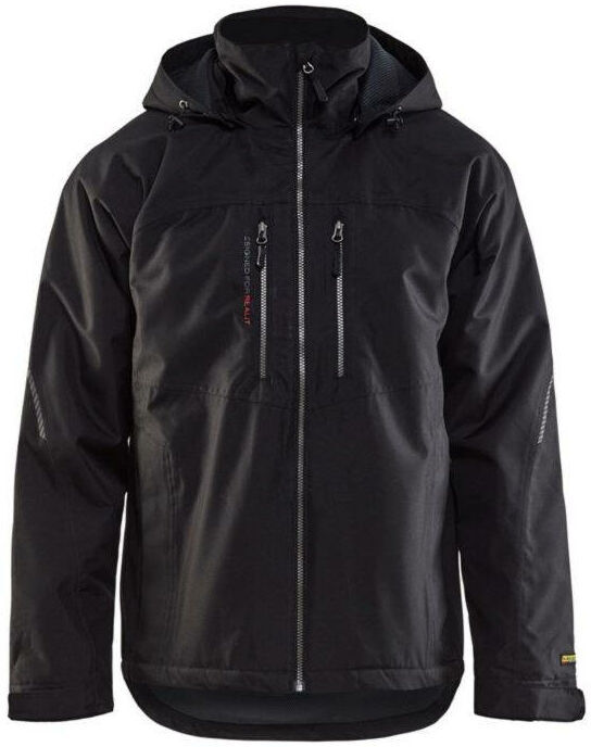 BLAKLADER Veste imperméable hiver Blaklader Technique doublée Noir L BLAKLADER Veste imperméable hiver Blaklader Technique doublée Noir L