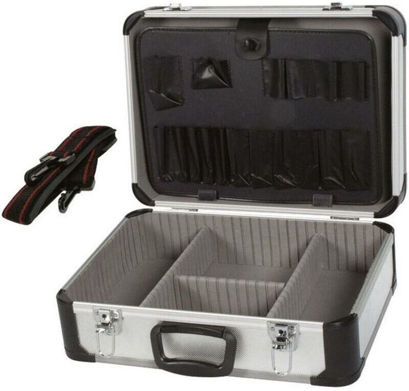 Perel - Valise Aluminium 455 X 330 X 165 Mm Perel - Valise Aluminium 455 X 330 X 165 Mm