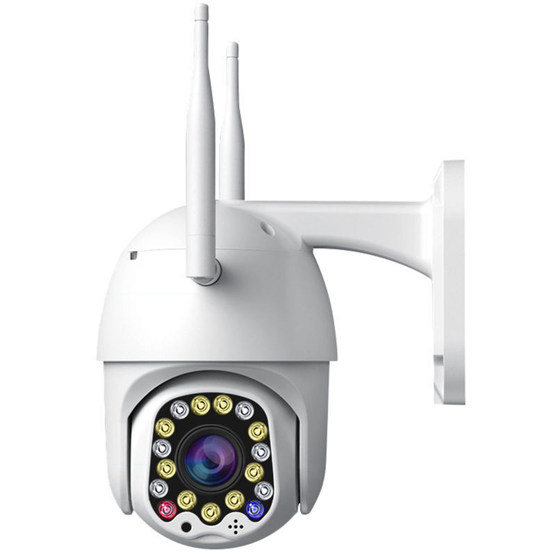 Augienb - Caméra de surveillance d?me WiFi haute vitesse 17 LED