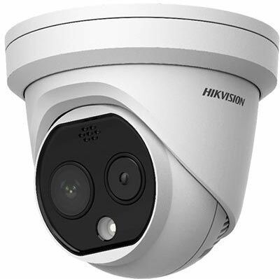 Hikvision DS-2TD1217B-6/PA Caméra dôme IP Mesure thermographique de dépistage Hikvision DS-2TD1217B-6/PA Caméra dôme IP Mesure thermographique de dépistage