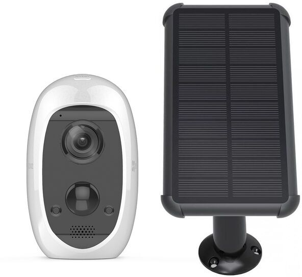 EZVIZ Pack 1 caméra autonome C3A + panneau d'alimentation solaire par Hikvision