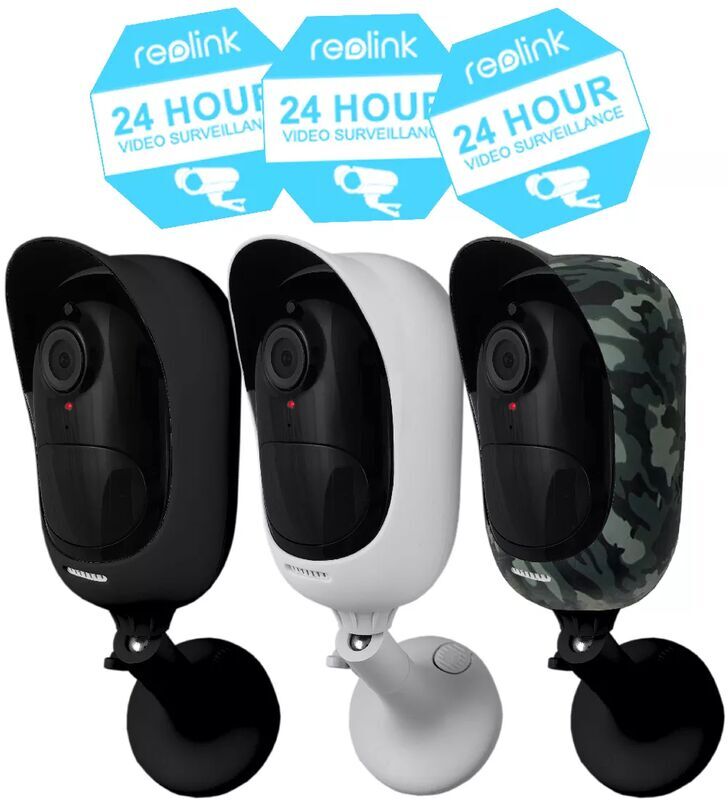 ULTRA SECURE Pack 3 caméras / 3 coloris - 100% sans-fil autonomes IP / WIFI - Horaires / P65 ULTRA SECURE Pack 3 caméras / 3 coloris - 100% sans-fil autonomes IP / WIFI - Horaires / P65