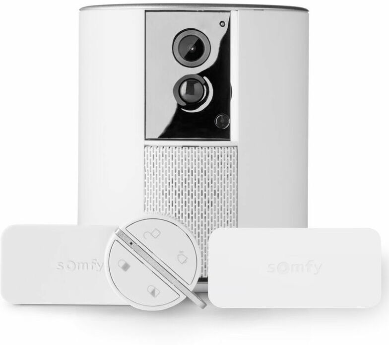 Somfy One +, système d'alarme doté d'une caméra intégrée avec 2 détecteurs Somfy One +, système d'alarme doté d'une caméra intégrée avec 2 détecteurs