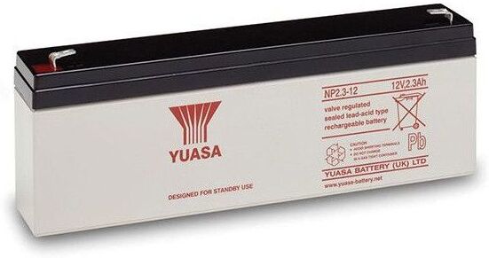 YUASA Batterie plomb étanche NP2.3-12 Yuasa 12V 2.3ah YUASA Batterie plomb étanche NP2.3-12 Yuasa 12V 2.3ah