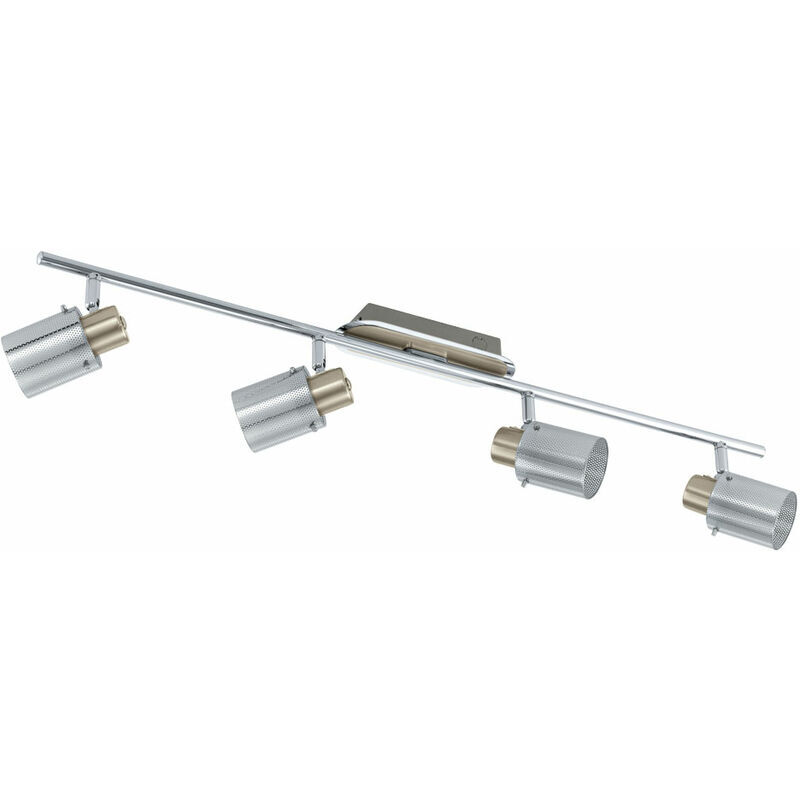 EGLO Éclairage plafonnier spots mobiles luminaire plafond verre chrome lampe couloir EGLO Éclairage plafonnier spots mobiles luminaire plafond verre chrome lampe couloir