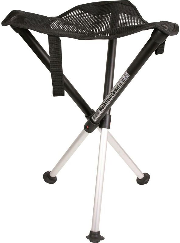 WALKSTOOL Tabouret pliant Comfort XL 63547 noir, argent Charge (poids) max. 225 kg 1