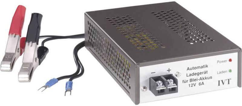 IVT Chargeur pour batteries au plomb 900012 12 V 1 pc(s) A37967 - IVT IVT Chargeur pour batteries au plomb 900012 12 V 1 pc(s) A37967 - IVT