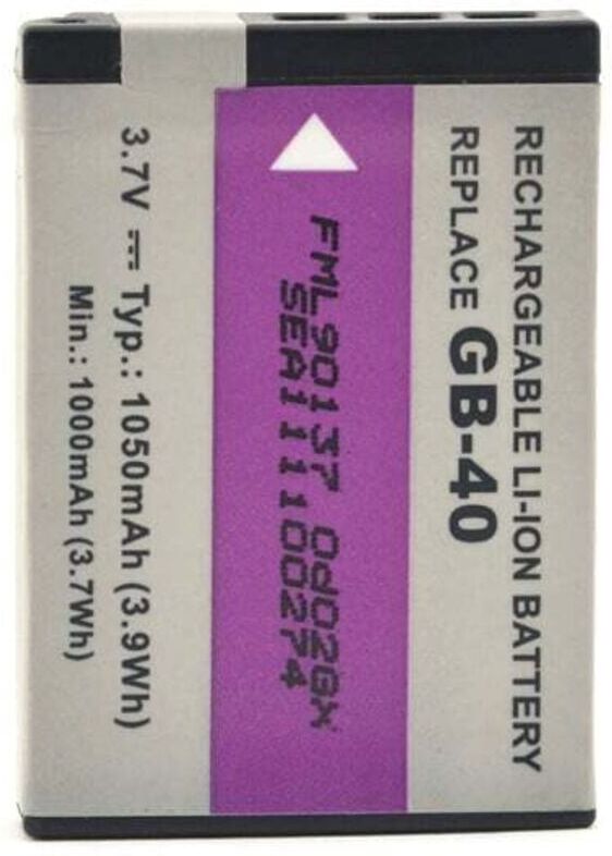Nx ™ - NX - Batterie photo 3.7V 850mAh - GB-40 Nx ™ - NX - Batterie photo 3.7V 850mAh - GB-40