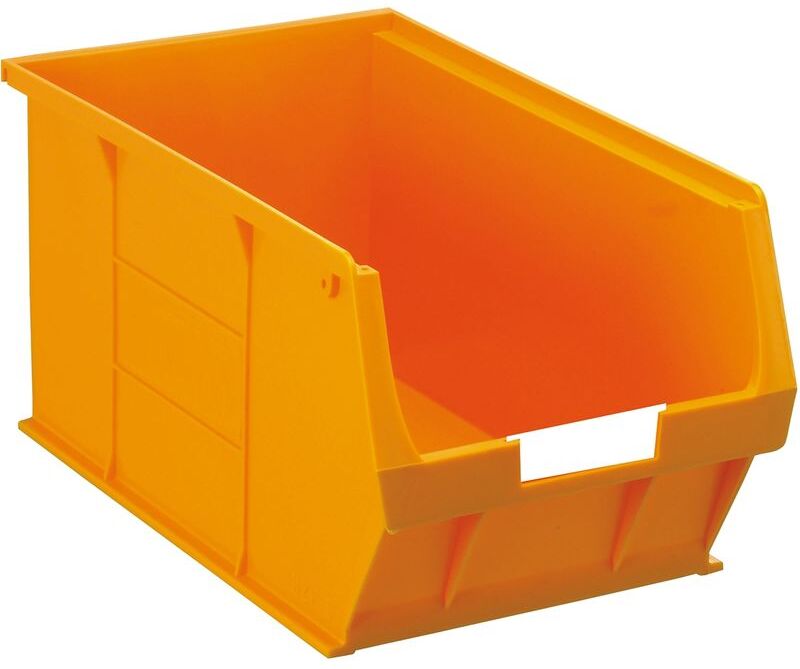 RS PRO Bac à bec Orange Plastique, 181mm x 205mm x 350mm empilable RS PRO Bac à bec Orange Plastique, 181mm x 205mm x 350mm empilable