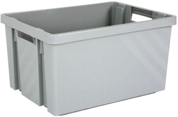 Novap - Bac gerbable et emboitable polypropylène, coloris rouge, 30 litres, Novap - Bac gerbable et emboitable polypropylène, coloris rouge, 30 litres,